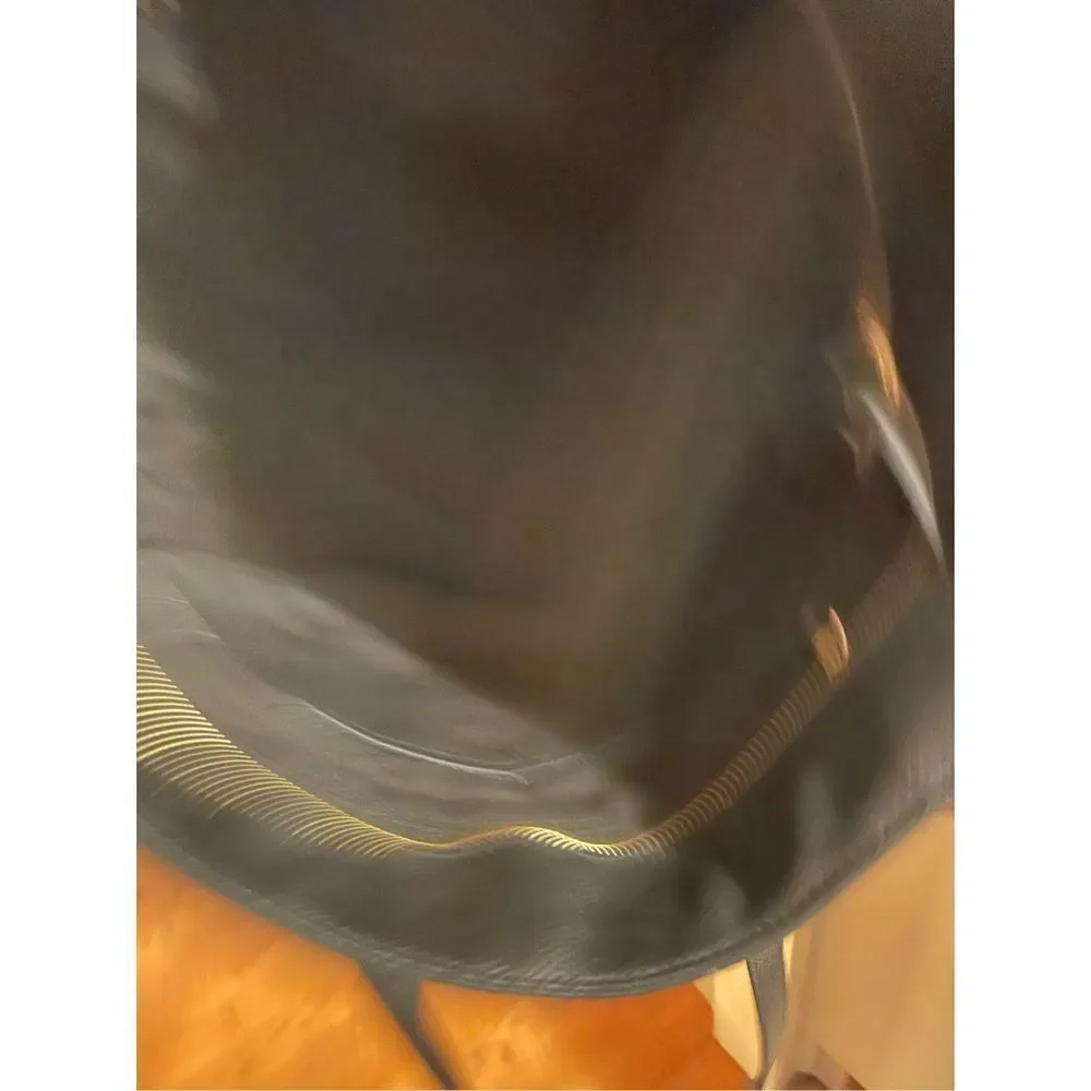 Coach Black Leather Tote Bag